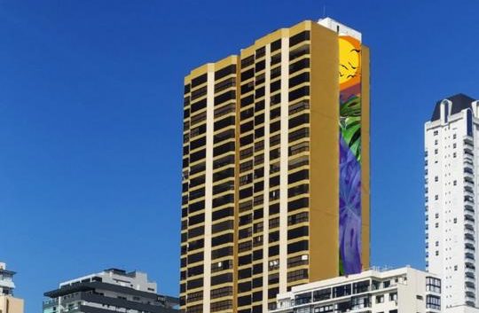 Grafite mais alto do Brasil será feito em SC
