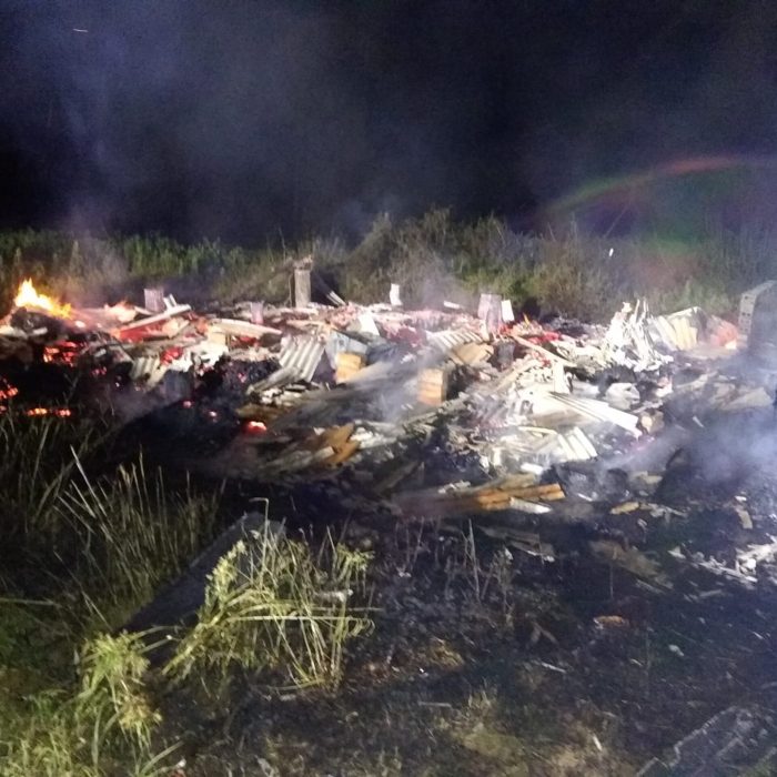  Residência em Rio do Campo é destruída por incêndio 