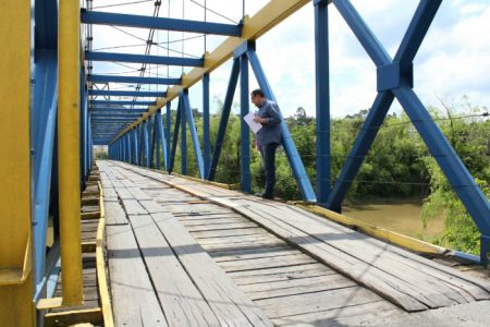 Ponte de Rio do Sul será fechada para obras