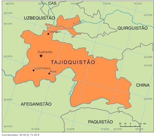 Terremotos de 6,8 e 7,2 atingem o Tadjiquistão e a China