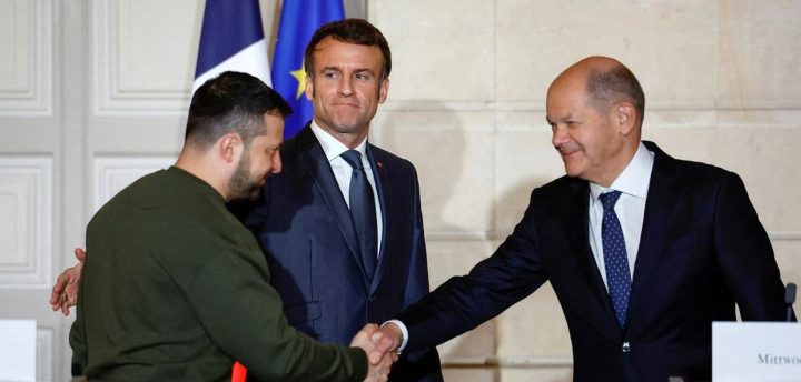 Macron concede Grã-Cruz da França à Zelensky como herói de guerra