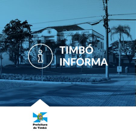 Prefeitura de Timbó atende normalmente durante o Carnaval