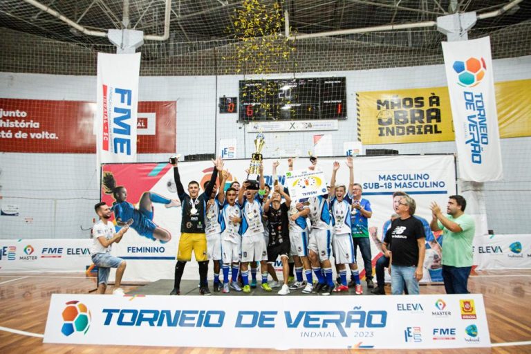 Equipe de Ascurra fatura título no Sub-18 do Torneio de Verão de Indaial
