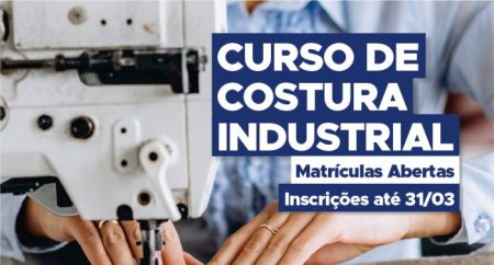 Curso de Costura Industrial abre as inscrições em Ascurra