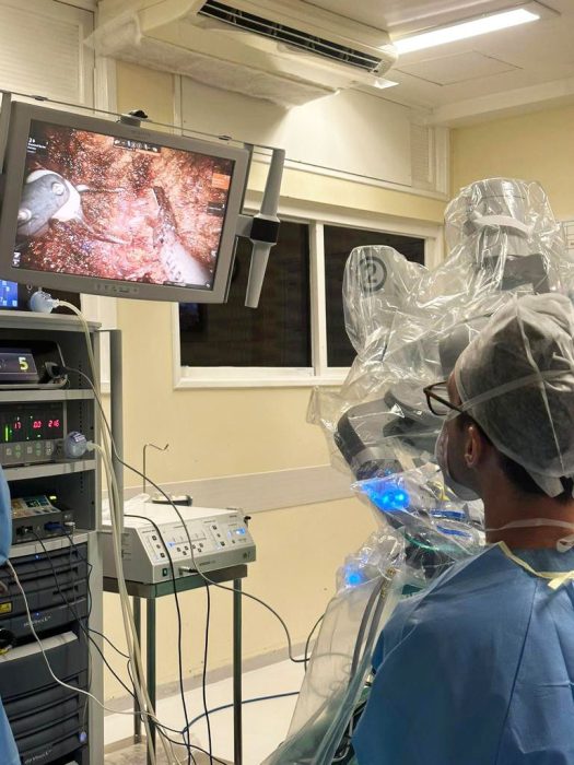 Primeira cirurgia robótica no fígado em Santa Catarina é realizado no HSI
