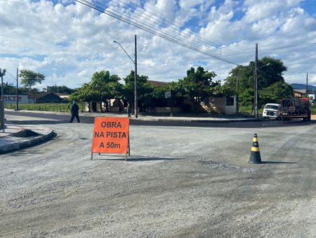 Programa Pavimenta Timbó: Rua Brasília é interditada para obras