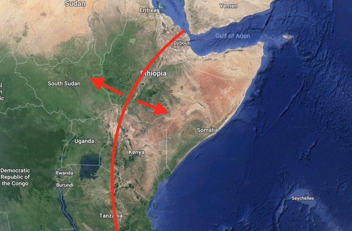 Enorme rachadura que cruza a África resultará em novo oceano e continente