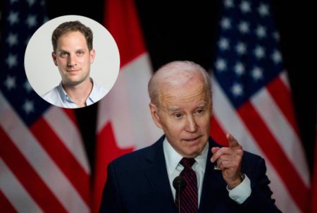 Joe Biden pede libertação de jornalista preso em Moscou por espionagem