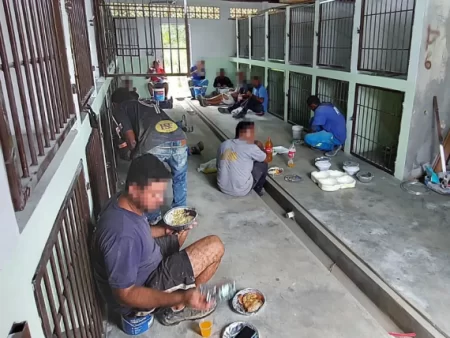 Trabalhadores foram flagrados almoçando em canil de Joinville