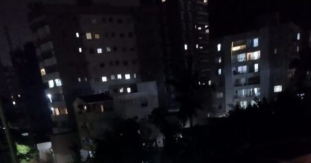 Por conta das chuvas, mais de 19,1 mil unidades consumidoras de Blumenau ficam sem luz