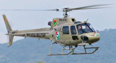 Motociclista ferido em Apiúna é resgatado pelo Helicóptero Águia 01 de Joinville