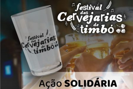 Festival das Cervejarias de Timbó vai destinar parte da venda dos copos para o Hospital Oase