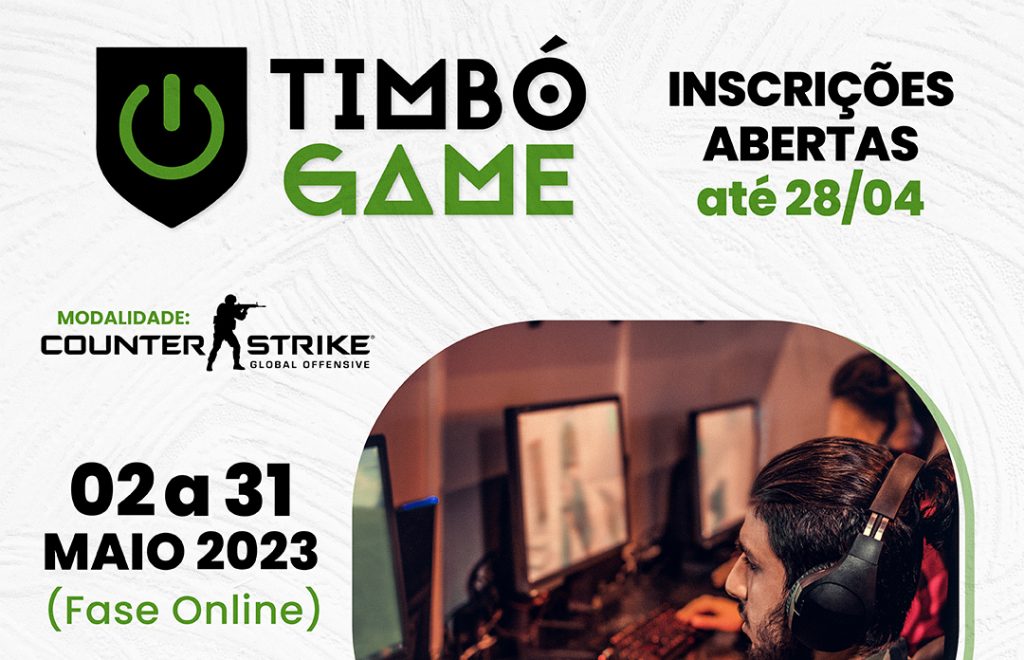 Timbó Game de CS:GO está com Inscrições abertas para a terceira edição