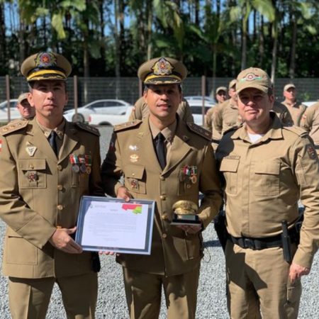 Timbó tem novo comandante na Polícia Militar