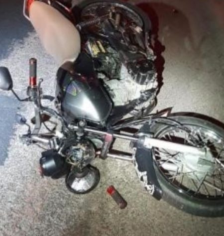 Condutor colide contra motocicleta após realizar conversão em via de Pomerode