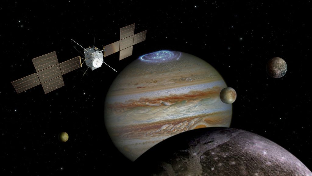 ESA lançará sonda para estudar chances de vida nas luas de Júpiter