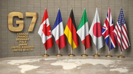 Países do G7 ameaçam com sanções quem ajudar a Rússia: 
