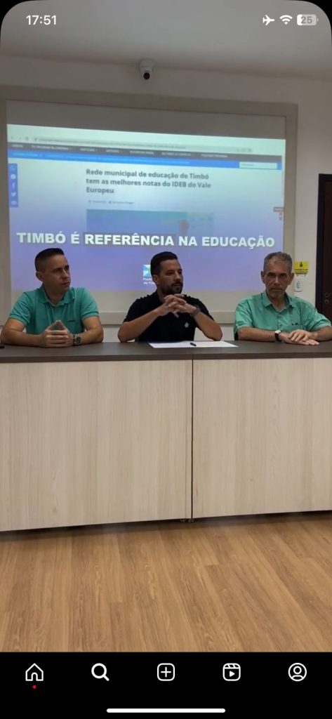 Medidas de segurança para educandários de Timbó são anunciadas