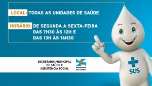 Vacinação contra Influenza começa em Timbó