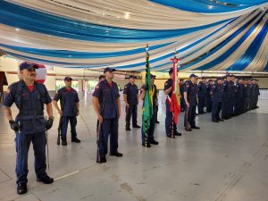 Batalhão de Bombeiros Militar de Timbó realiza solenidade de passagem de Comando