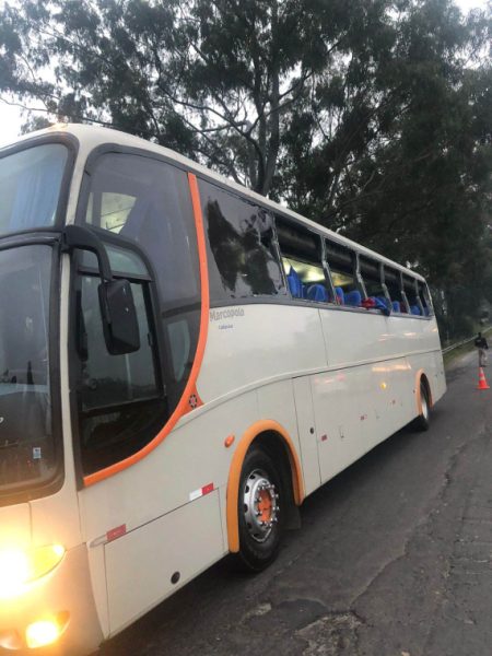 Estudantes ficam feridos após ônibus e caminhão colidirem nas BR-470 em Pouso Redondo