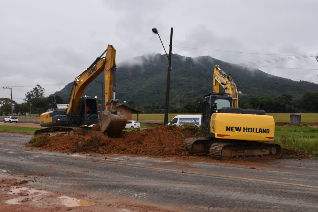 Trânsito sofre mudanças na BR-470 por conta de obras em Ascurra