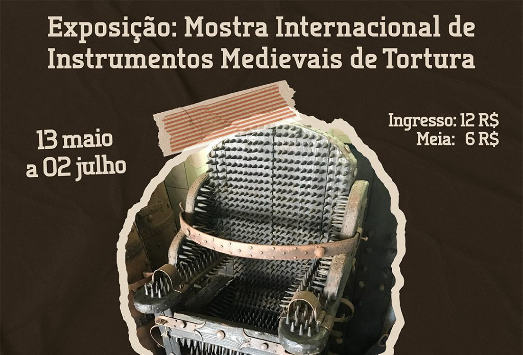 Mostra Internacional de Instrumentos Medievais de Tortura chega ao Museu do Imigrante de Timbó