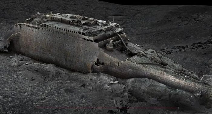 Titanic: novas imagens em 3D mostram de forma inédita como está o navio