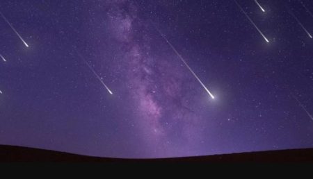Chuva de meteoros do cometa Halley poderá ser vista no Brasil na sexta (5)