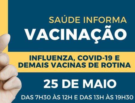Unidades de Saúde de Timbó terão horário especial para vacinação nesta quinta-feira