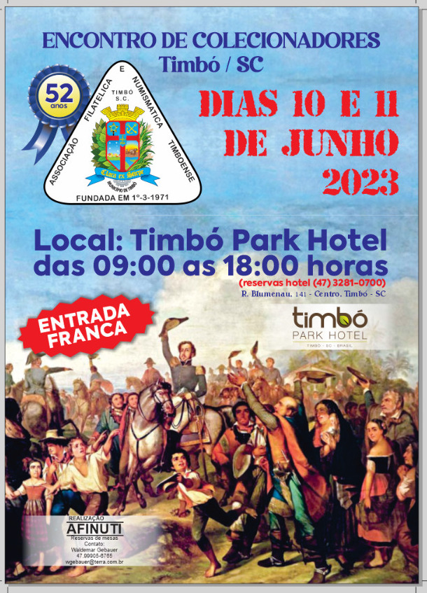 Timbó recebe encontro de Colecionadores em Junho