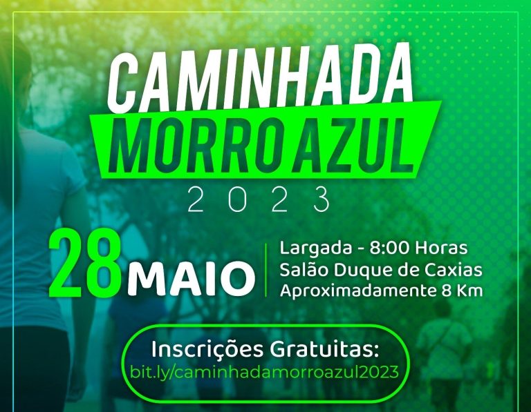 Participe da caminhada do Morro Azul em Timbó