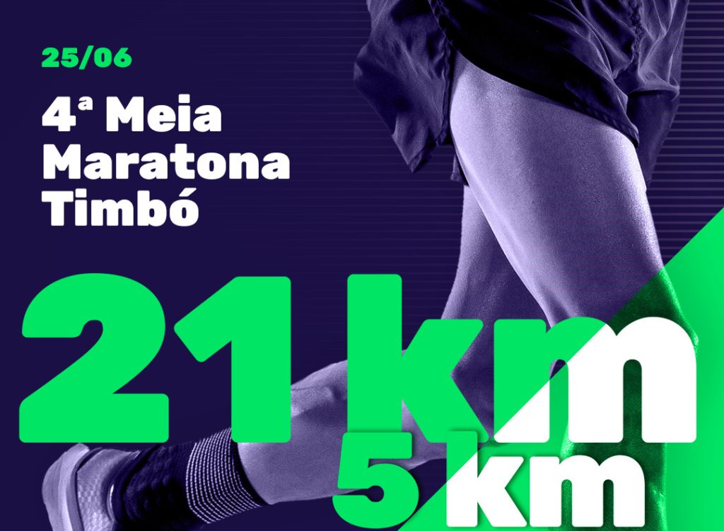 Meia Maratona de Timbó está com inscrições abertas para a quarta edição