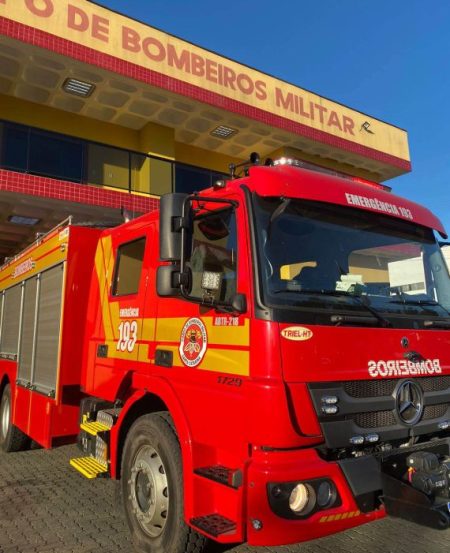 Nova viatura do Corpo de Bombeiros de Blumenau já esta na ativa