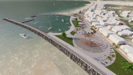 Obras do molhe do Rio Perequê iniciam em Porto Belo para impulsionar o turismo local