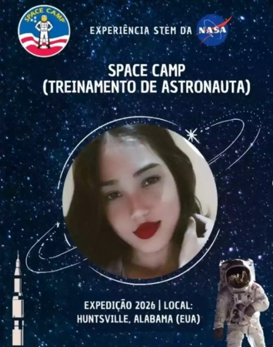 Brasileira recebe bolsa da NASA para astronauta e faz vaquinha para ir