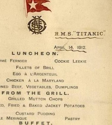 Conheça alguns itens retirados do Titanic e leiloados 
