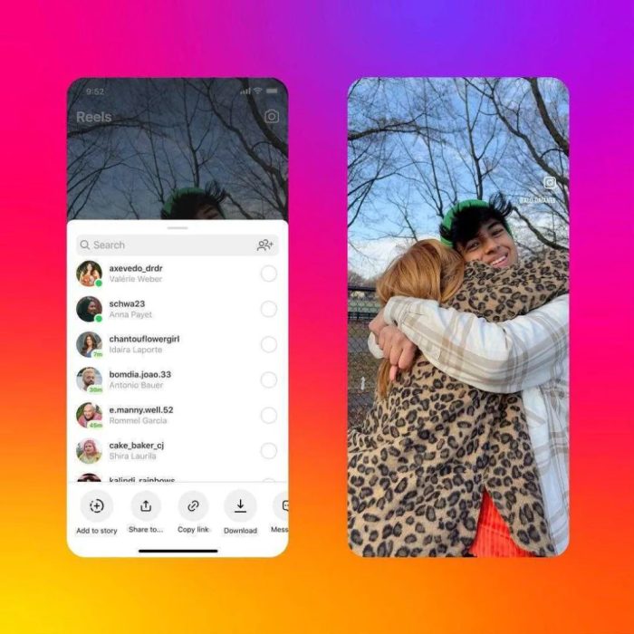 Instagram anuncia função de baixar Reels criados para a galeria