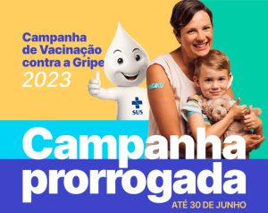 Campanha de vacinação contra a gripe é prorrogada em Rodeio