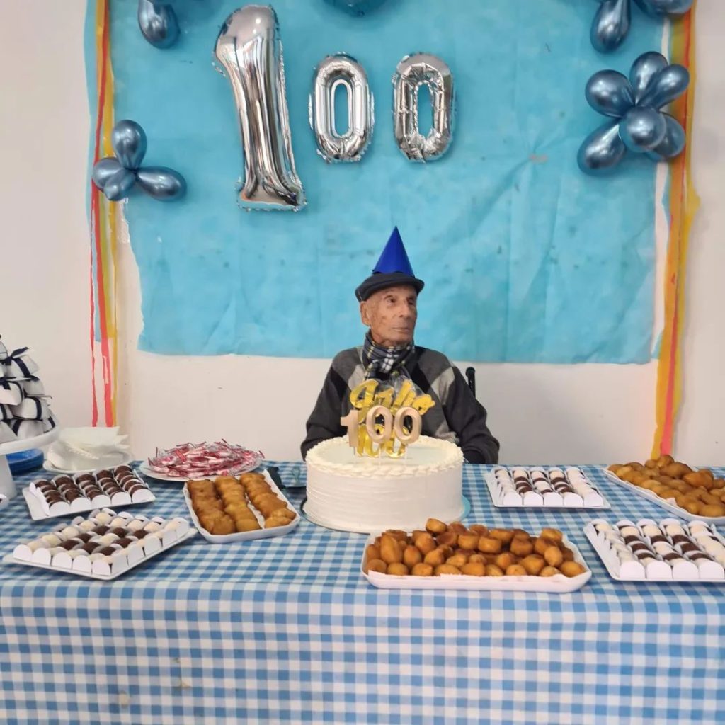 Morador de Penha chega aos 100 anos esboçando vitalidade