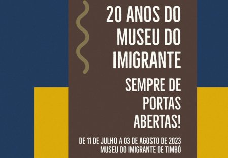 Museu do Imigrante de Timbó celebra seus 20 anos de história com exposição especial