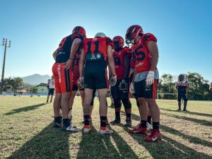 T-Rex, time timboense campeão brasileiro de futebol americano, inicia a temporada 2023 da Liga BFA