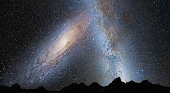James Webb fotografa o resultado do choque entre duas galáxias