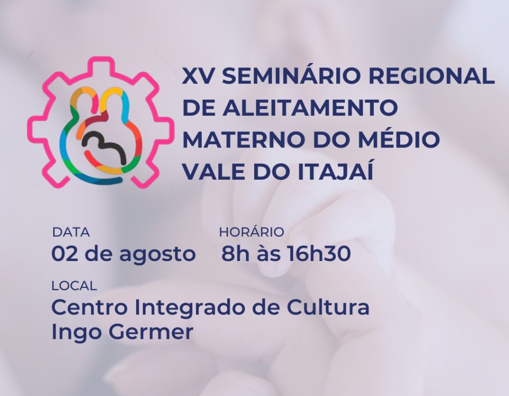 Seminário Regional de Aleitamento Materno será sediado em Timbó