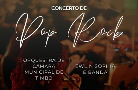 Orquestra de Timbó realiza Concerto Pop Rock no Teatro Municipal