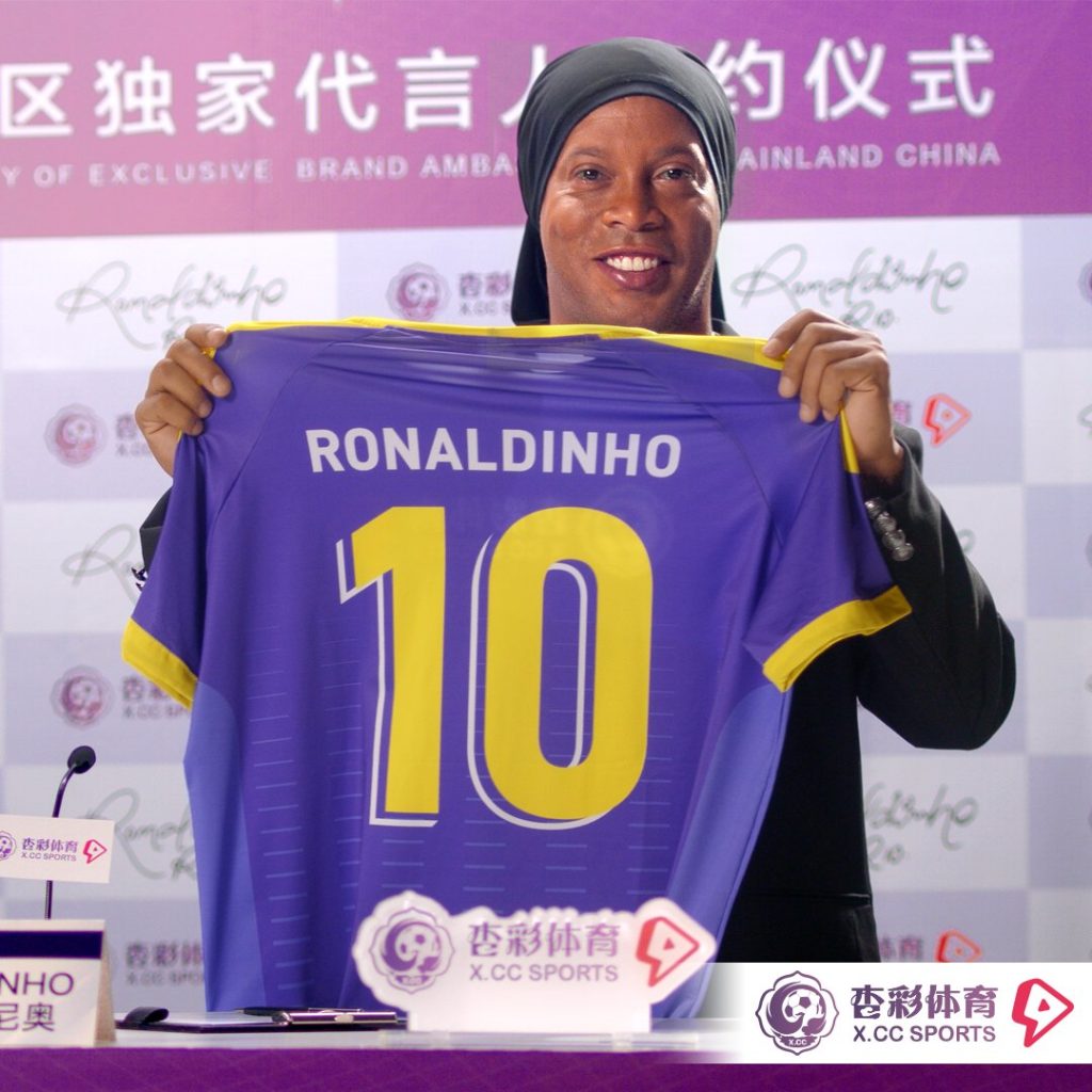 Ronaldinho lança nova casa de apostas: Bruxo10.bet