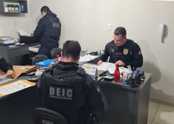 Polícia Civil deflagra operação para combater fraudes em licitações na Comarca de Ascurra