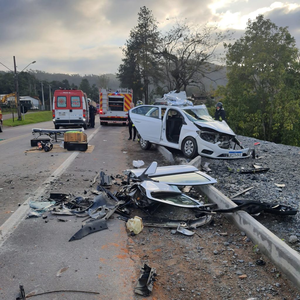 Trágico acidente deixa duas vítimas fatais em Ascurra