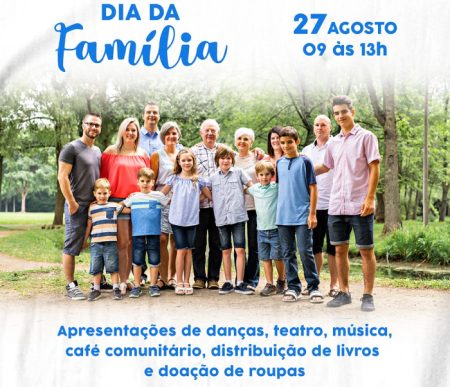 Dia da Família está marcado para 27 de agosto em Timbó