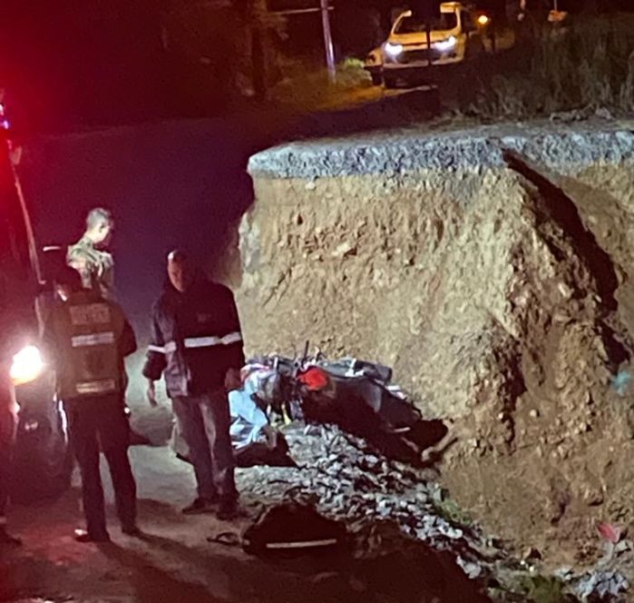 Motociclista morre após colidir contra barranco em Doutor Pedrinho